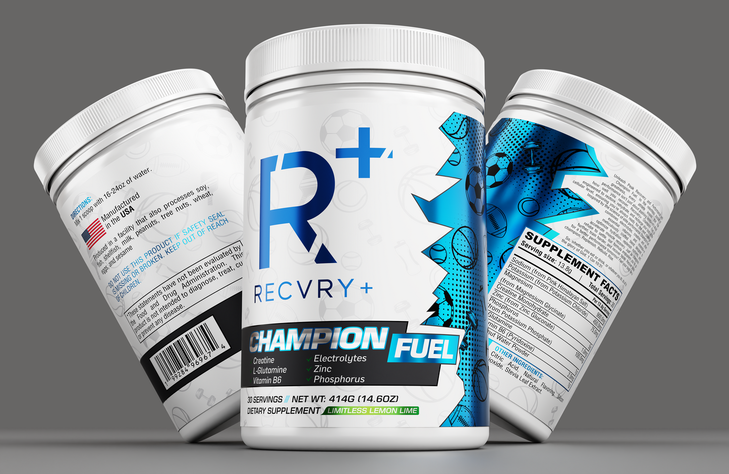 Champion Fuel – Electrolyte + Creatine Blend