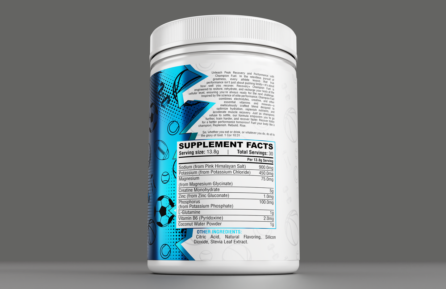 Champion Fuel – Electrolyte + Creatine Blend